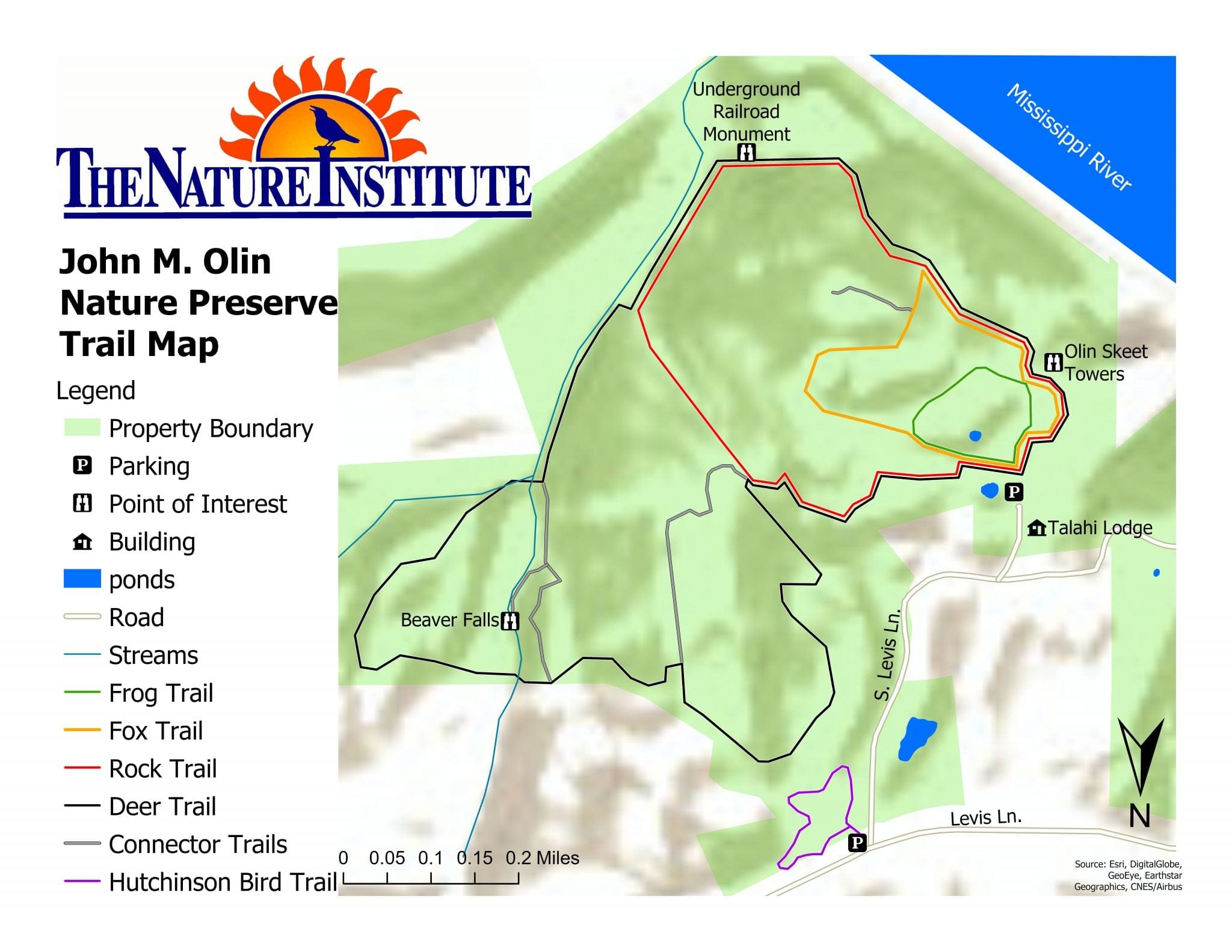 The Nature Institute Trail Maps The Nature Institute