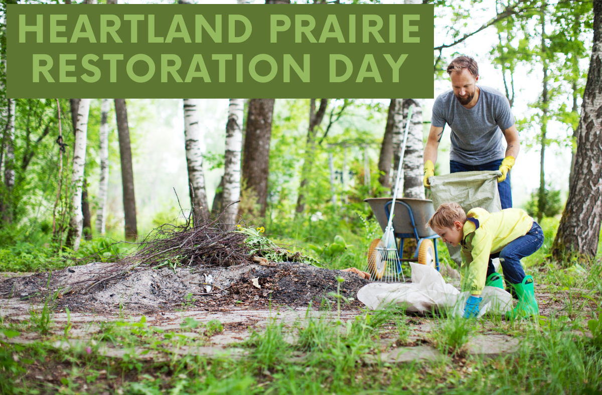 Heartland Prairie Restoration Day - Trash Cleanup